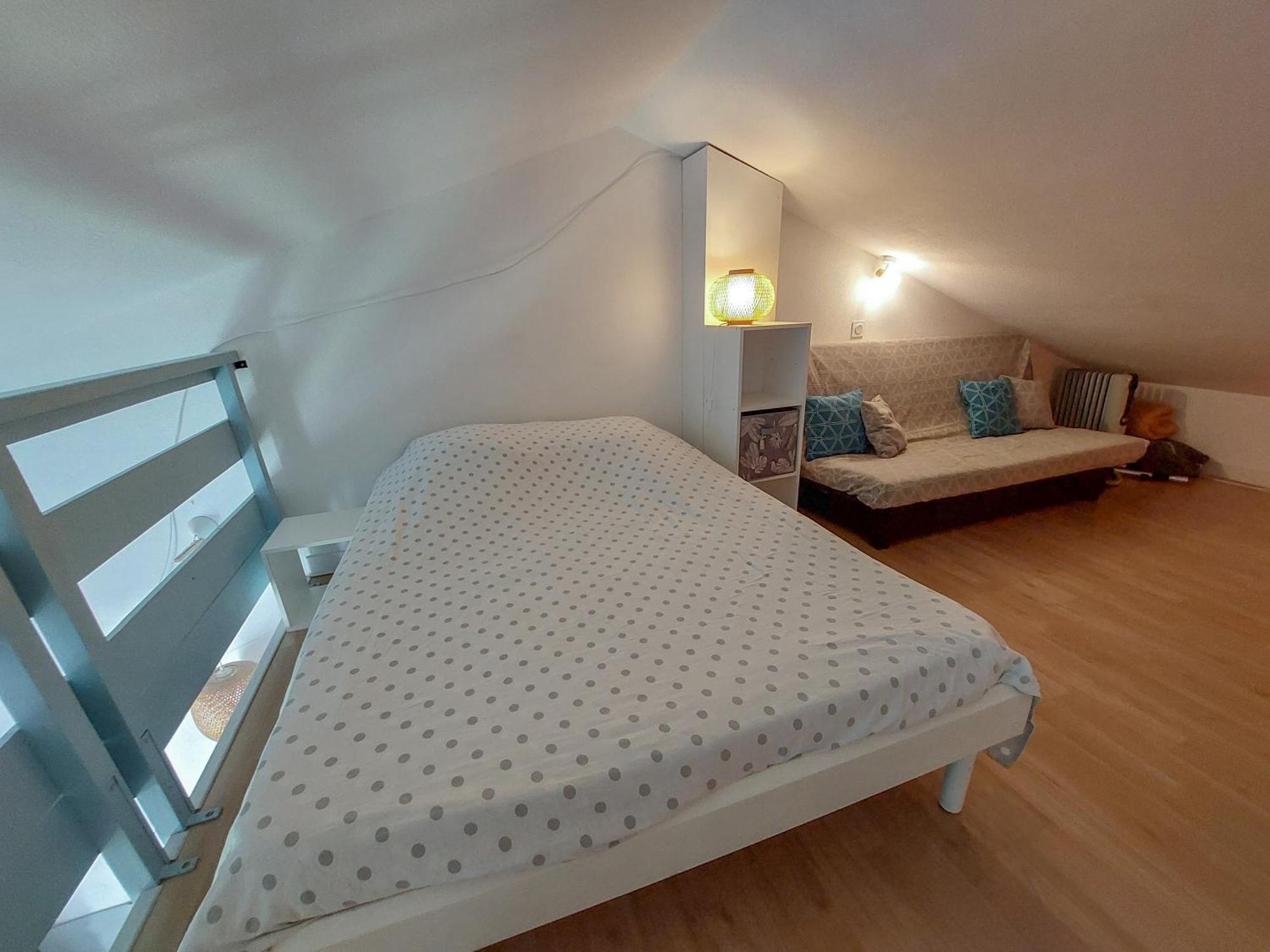 Appart Mezzanine Vue Mer Et Plage, Parking Wifi Tv Ле Баркарес Экстерьер фото